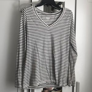 Target Mossimo longsleeve V-neck.